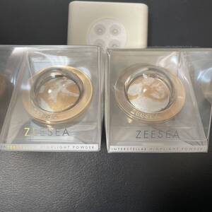 【正規品！中国コスメ】ZEESEA（ズーシー）　惑星ハイライト　２個セット