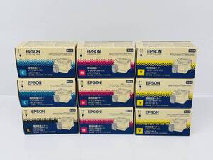 EPSON 純正 エプソン カートリッジ LPC3T18K S/LPC3T18Y S/LPC3T18M S/LPC3T18C S 合計９本 未使用品 ☆12048