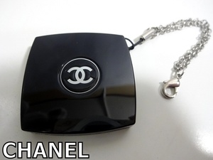 X4K075◆新品未使用◆ シャネル CHANEL 片面拡大 二つ折り コンパクト ミニ チャーム ミラー