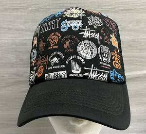 STUSSY ステューシー キャップ ブラック ストリート フリーサイズ