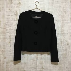 A559◇KATHARINE HAMNETT｜キャサリンハムネット　ジャケット　黒　サイズM