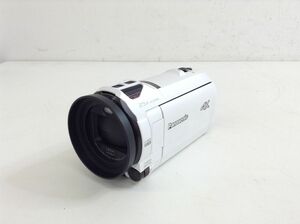 ●営TT119-60【通電確認済】Panasonic パナソニック HC-VX992M ホワイト デジタル4Kビデオカメラ 内蔵メモリー64GB ディーガ接続