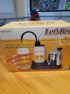 缶ビール　ビアサーバー　タカラ製　レッツビアー　Let