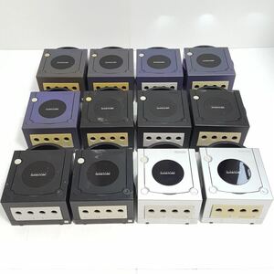 154) ゲームキューブ 本体 DOL-001 計12台セット まとめ 動作未確認 ジャンク 任天堂 Nintendo ニンテンドー game cube GC console