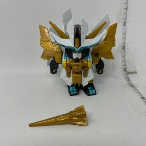 中古　組立済 バンダイ 元祖SDガンダム 真聖機兵ロードガンレックス BANDAI武器破損　※1809