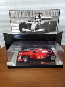 Hot Wheels 1/18 Ferrari F1 2001 ワールドチャンピオン　ミハエルシューマッハ　リミテッドエディション　限定　ミニカー　#1 激レア