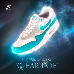 28cm・新品★ナイキ エア マックス 1 SC/NIKE AIR MAX 1 SC★別注色クリア・ジェイド/CLEAR JADE【ティファニーブルー】DZ4549 001●箱付き