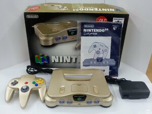 【USED・現状品】Nintendo/任天堂 NINTENDO64/ニンテンドウ64 本体 ゴールド