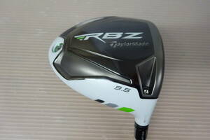 良品 テーラーメイド ROCKETBALLZ ロケットボールズ ドライバー 9.5度 RB-50(S(S)★瞬発力と爆発力で、勢いのある派手な飛び