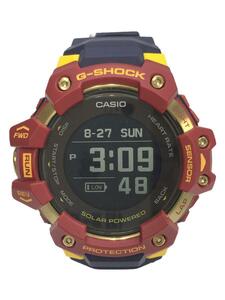 CASIO◆ソーラー腕時計_G-SHOCK/デジタル/ラバー/GBD-H1000BAR-4JR/バルセロナモデル