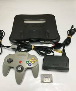 ニンテンドー64　Nintendo 64 　本体+コントローラー　動作確認済み・汚れあり