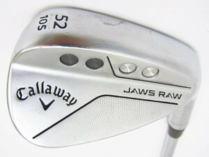 Callaway キャロウェイ JAWS RAW CHROME 52-10° ウェッジ MODUS 115 flex:S ∩SP8379