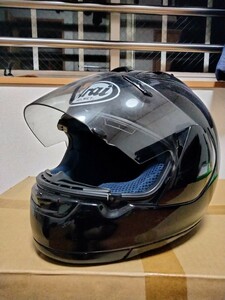 送料無料　ARAI アライヘルメットRX-7Ⅳ 色替え品　レクサス黒　ＸＸＬ65cm 　中古品