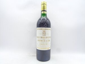 同梱不可 1円～CHATEAU PICHON LONGUEVILLE 1993 COMTESSE DE LALANDE シャトー ピション ロングヴィル コンテス ド ラランド T60758