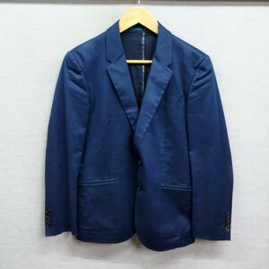 Z1333 Paul Smith ポールスミス テーラード ジャケット S 2B ネイビー キレイ目 カジュアル ノッチラペル シンプル 無地 着回し◎