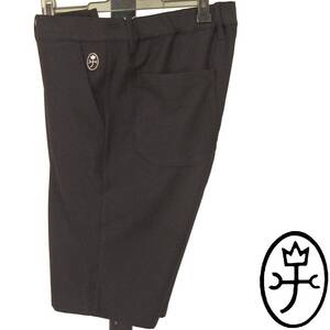 ★CASTELBAJAC★SALE ショートパンツ【黒4L/W94~100㎝】春夏モデル 7232242108 カステルバジャック