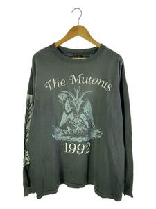 SAINT MICHAEL◆23AW/LS TEE/THE MUTANTS/XXL/コットン/GRY/プリント/SM-A23-0000-008