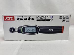 ★ 未使用品 KTC デジラチェ トルクレンチ 5-25Nm GEW025-R2 ⑦ ★