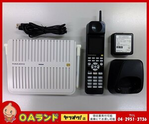 ●NAKAYO（ナカヨ）● 中古品 / シングルゾーンDECTコードレス電話機（黒） / NYC-8Si-DCLLB / ブラック / ビジネスフォン