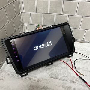 30プリウス9インチナビ Androidナビ トヨタ プリウス ZVW30 Bluetooth ネトフリ サブスク YouTube