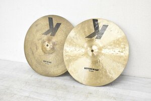 6059 中古品 K.Zildjian BOTTOM HIHAT 14/36cm/TOP HIHAT 14/36cm ジルジャン シンバル