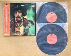 ■名盤/帯付■The Jimi Hendrix Experience (ジミ・ヘンドリックス) / Electric Ladyland (Polydor SMP-9301/02) 2LP 1971 EX-~EX Re