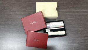 未使用品 カルティエ お手入れキット クリーニングスプレー ブラシ クロス Cartier / ジュエリー、時計、ライターなどのクリーナー 