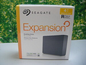 未開封 SEAGATE Expansion Desktop HDD 4TB STEB4000304 外付けハードディスク デスクトップ テレビ録画対応 シーゲート