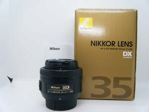 Nikon ニコン AF-S 35mm f1.8 G　防湿保管 #0126