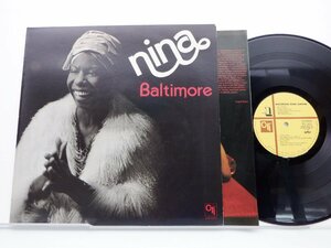 Nina Simone(ニーナ・シモン)「Baltimore」LP（12インチ）/CTI Records(LAX-3273)/ジャズ