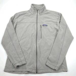 L patagonia パタゴニア フリースジャケット フルジップアップ 前面内側メッシュ グレー 長袖 リユース ultramto sw0909