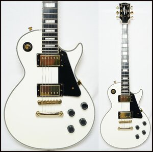 ★Grass Roots by ESP★G-LP-CTM WHITE レスポールカスタム 美品 グラスルーツ 2018年製★