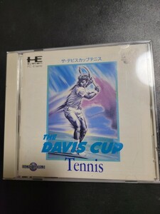 THE DAVIS CUP Tennis / ザ・デビスカップ テニス PCE PCエンジン CD-ROM2 ディスクきれいです