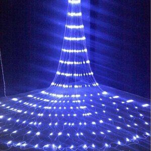 3X3M 320 ナイアガラ LEDイルミネーション クリスマス 電装品 屋外照明 4色 ストリングライト 流星 カーテンライト結婚式 照明装飾