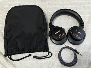 SONY MDR-M1ST モニターヘッドホン ハイレゾ 密閉型 ソニー スタジオモニター ヘッドフォン ノイマン NEUMANN ケーブル 