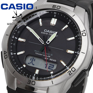 CASIO カシオ 腕時計 メンズ 国内正規 wave septor ウェーブセプター ソーラー 電波 WVA-M640-1AJF