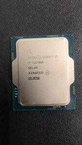 CPU インテル Intel Core I7-12700F プロセッサー 中古 動作未確認 ジャンク品 - A526