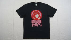 HYSTERIC GLAMOUR MEN PAM/PAM EYES Tシャツ 黒 L ヒス P.A.M. Perks And Mini レターパックライト おてがる配送ゆうパック 匿名配送