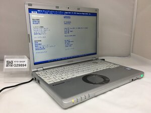 ジャンク/ Panasonic CF-SZ6RDYVS Intel Core i5-7300U メモリ8.19GB SSD256.06GB 【G29894】