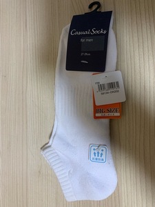 CASUAL SOCKS　for men　ショートソックス dk202　サイズ27～29ｃｍ