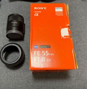 美品 SONY Sonnar T* FE 55mm F1.8 ZA