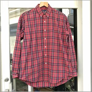 ★ポロ　ラルフローレン　BLAIRE　90s　チェック柄　長袖　ボタンダウンシャツ　size M★検 ビンテージ