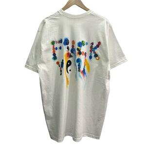 【美品】サイズXL シュプリーム SUPREME 23AW Yin Yang Tee インヨウ Tシャツ ホワイト 8065000174665