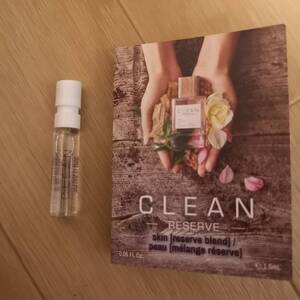 新品未使用 CLEAN RESERVE クリーン リザーブ オードパルファム 1.5ml サンプル 送料140円