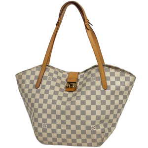 ルイ・ヴィトン Louis Vuitton サリナ PM ショルダーバッグ トートバッグ ダミエアズール ホワイト N41208 レディース 【中古】