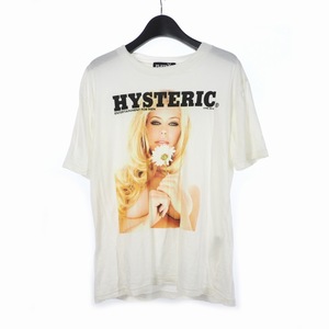 ヒステリックグラマー HYSTERIC GLAMOUR プレイボーイ PLAYBOY ガール プリント Tシャツ 半袖 XS 白 ホワイト 12171CT03 メンズ