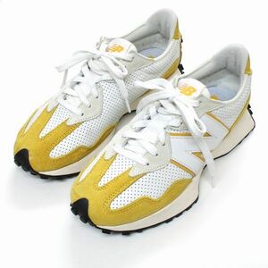 NewBalance ニューバランス MS327PG スニーカー US7.5 イエロー ホワイト