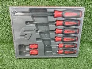 未使用 Snap-on スナップオン フィリップス フラット チップ コンビネーション ドライバー セット プラス マイナス 8pcs SGDX80BR