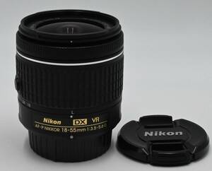 ★美品★ニコン　Nikon 標準ズームレンズ AF-P DX NIKKOR 18-55mm f/3.5-5.6G VR ニコンDXフォーマット専用