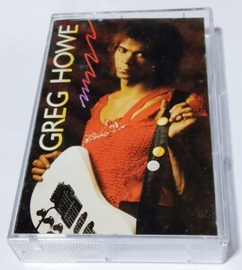 輸入盤 カセットテープ　グレッグ・ハウ Greg Howe 　デビューアルバム シェラプネルレコード １９８８年